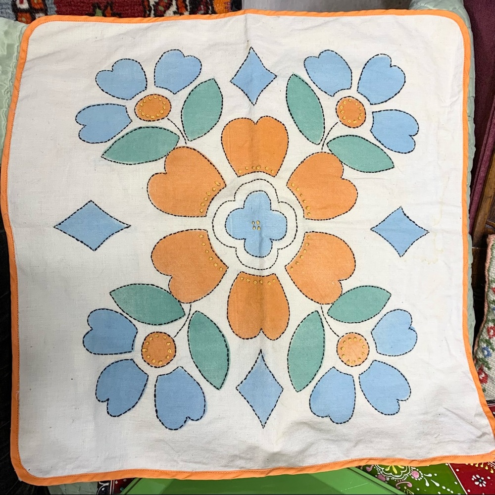 Floral Pillow Cover